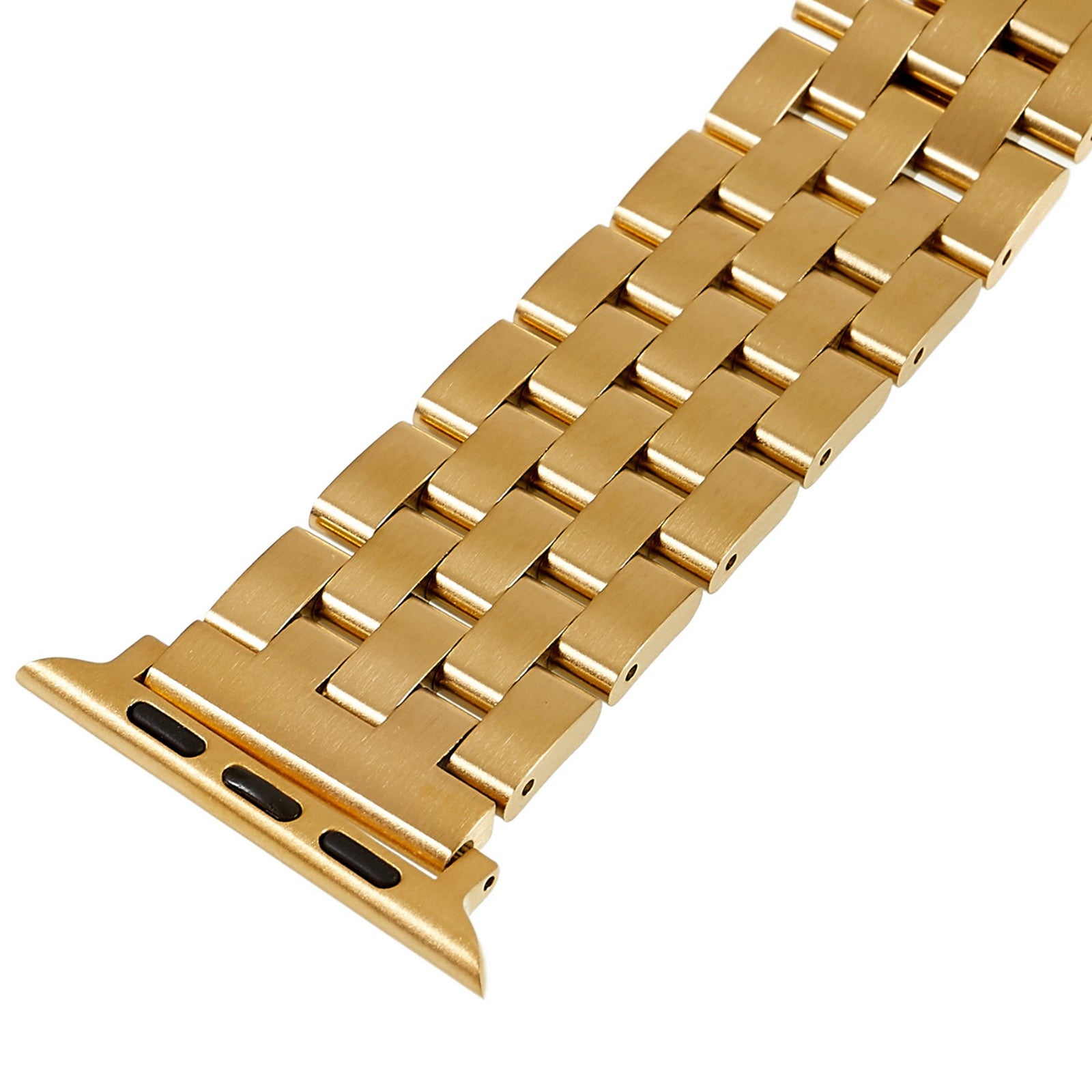 For Apple Watch Series 9 8 7 41mm 6 5 SE SE (2022) SE (2023) 4 40mm 3 2 1 38mm 5-Beads Watch Strap Replacement Stainless Steel Metal Wristband For Apple Watch Series 9 8 7 41mm 6 5 SE SE (2022) SE (2023) 4 40mm 3 2 1 38mm 5-Beads Watch Strap Replacement Stainless Steel Metal Wristband